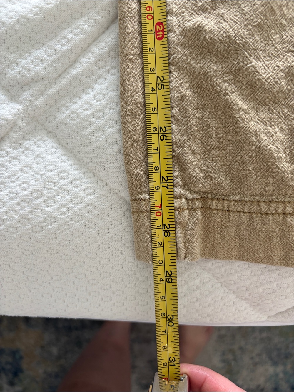 Free People Wide Leg Drawstring Pants in Khaki - Picture 6 of 8